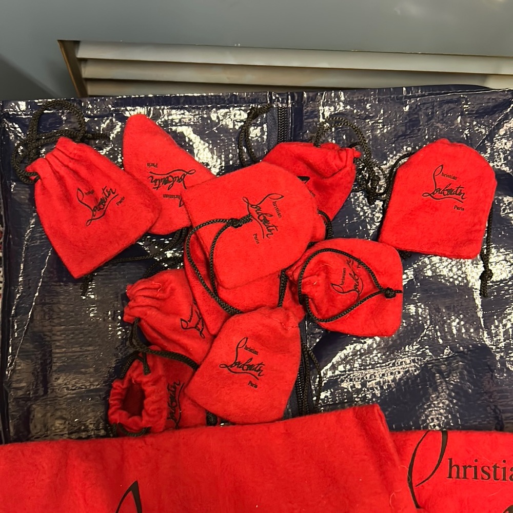 Christian Louboutin dust bags or heel tips
